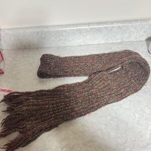 Super long Hand knitted scarf! Multi color